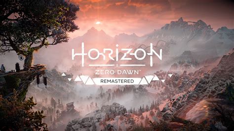 Horizon Zero Dawn Remastered Announced Launches October 31