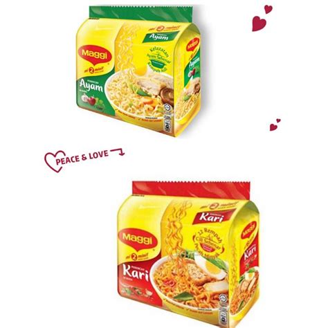 Maggi Instant curry /chicken 5 x 77g | Shopee Malaysia