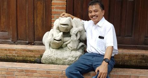 Roy Suryo Jadi Tersangka Kasus Meme Stupa Candi Borobudur Mirip Jokowi