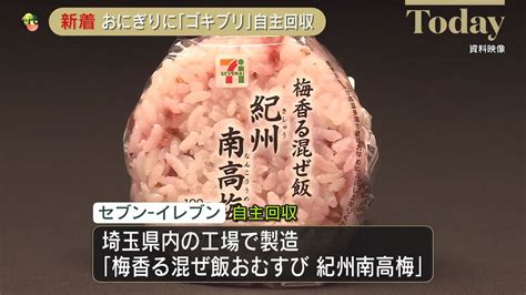 「セブンイレブン」おにぎりにゴキブリ混入 埼玉県内で販売、2組の客から申し出 同じ工場で作られた商品は店頭から撤去（2023年8月4日掲載