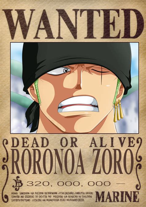 Zoro Bounty Wallpapers - Top Free Zoro Bounty Backgrounds - WallpaperAccess