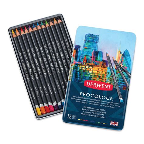 Derwent Procolour Colored Pencils Set Of Blick Art Materials