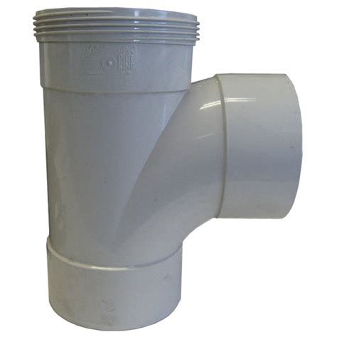 Pipe Tee Junction PVC DWV 100mm 88 Degrees BCSands Online Shop