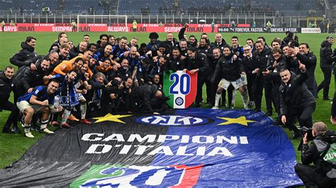 Inter Milan Secure 20th Serie A Title In Heated Win Over Milan Cgtn