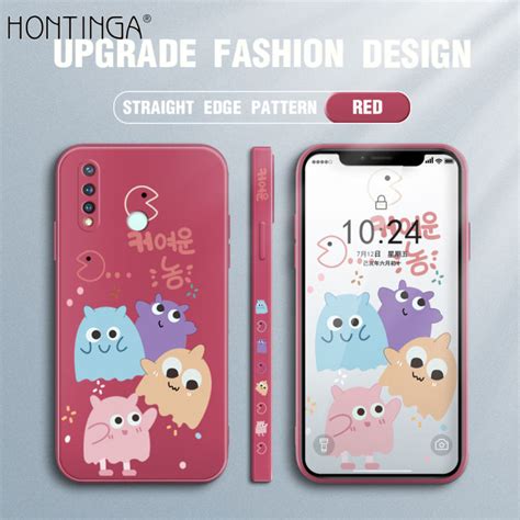 Hontinga Casing Untuk Vivo Y Sarung Hp Kotak Gaya Kartun Korea