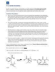 Amide Alf Pdf Amide Formation For This Assignment The Target