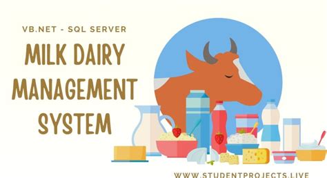 Milk Dairy Management System In Vbnet Student Projects Live