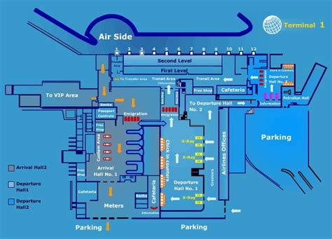 Map Of Cairo International Airport