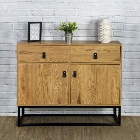 Home Deco Factory Sideboard Aus Holz Und Metall Abbott M Bel