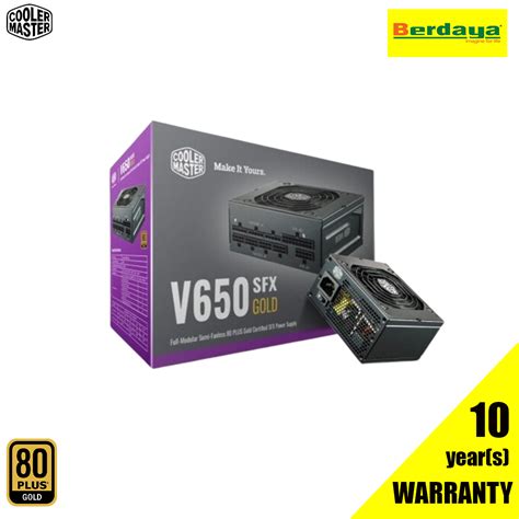 Cooler Master V Sfx Gold W Plus Gold Certified Full Modular