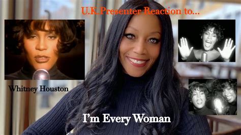 Whitney Houston Im Every Woman Official Video Woman Of The Year 2021 U K Finalist Youtube