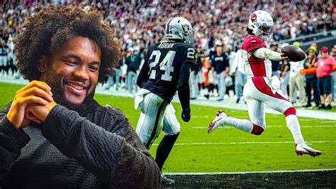 KYLER MURRAY REACTS TO INSANE OVERTIME COMEBACK VS RAIDERS American