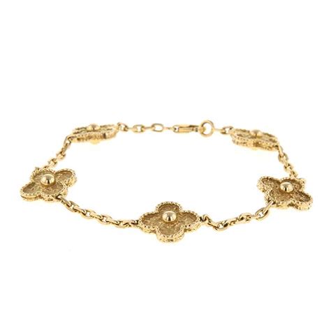 Bracciale Van Cleef Arpels Alhambra 352350 Collector Square