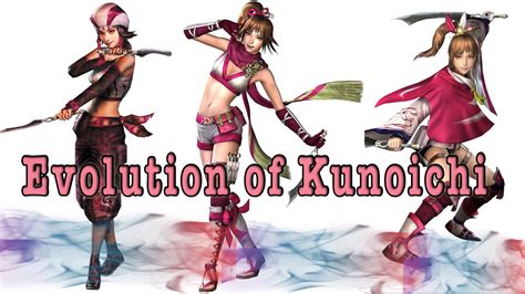 The Evolution Of Kunoichi Samurai Warriors YouTube