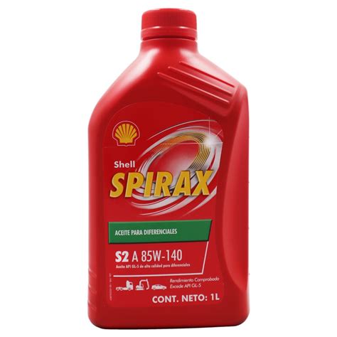 SHELL SPIRAX S2 A 85W 140 Disbattery Lubricantes