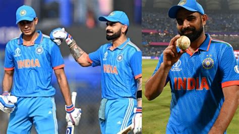 Kohli Shami And Gill Among 4 Players Nominated For ICC Mens ODI