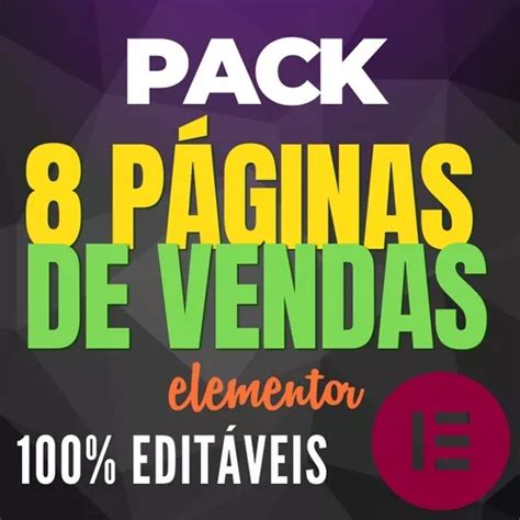 Templates Elementor Para P Ginas De Vendas Escorrega O Pre O