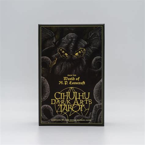 Cthulhu Dark Arts Tarot Bragelonne Games Books Amazon Ca