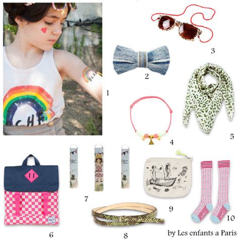 SUMMER ACCESSORIES FOR GIRLS - Les enfants à Paris