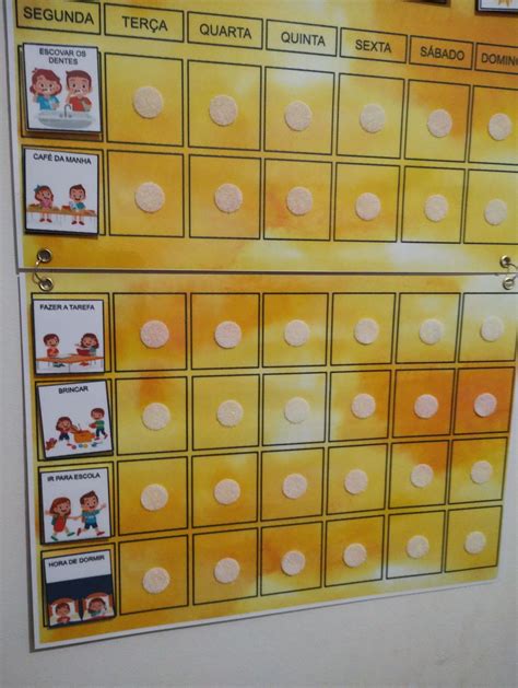 Quadro De Rotina Semanal Para Irmãos Elo7 Produtos Especiais