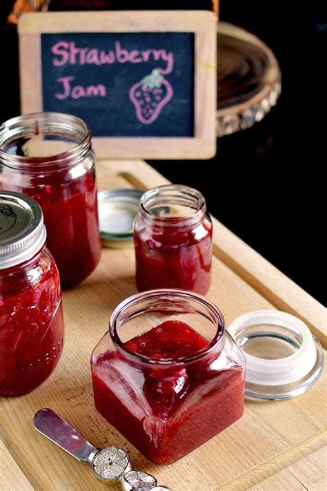 Strawberry Jam Using Pectin Recipe Heyfood — Meal Planning App