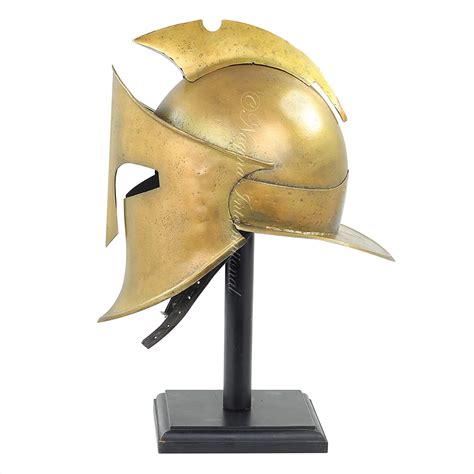 Medieval Roman Knight Centurion Armor Helmet Viking 300 Costume Helmet