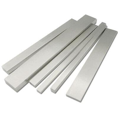 304 Stainless Steel Flat Bar Metal Plate Strip Width 10mm 80mm Thick 3