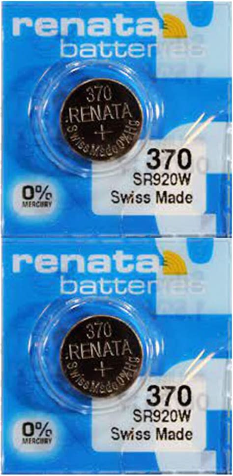 Amazon Renata Watch Battery Swiss Made Renata Or Sr Sw V