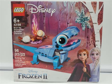 Lego Disney Frozen Bruni The Salamander Fire Spirit Snowflake