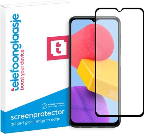 Samsung Galaxy M13 4G Screenprotector Volledig Dekkend Gehard Glas