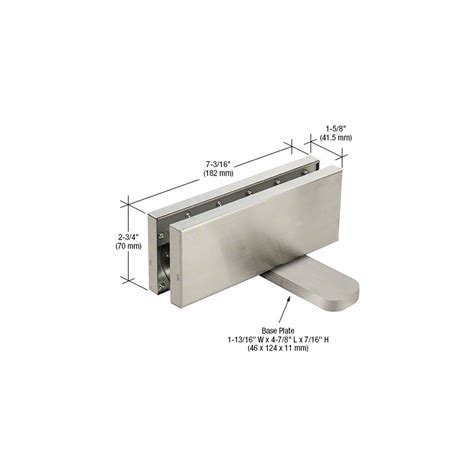 Buy Crl Bs Crl Brushed Stainless Hydraulic Patch Fitting With