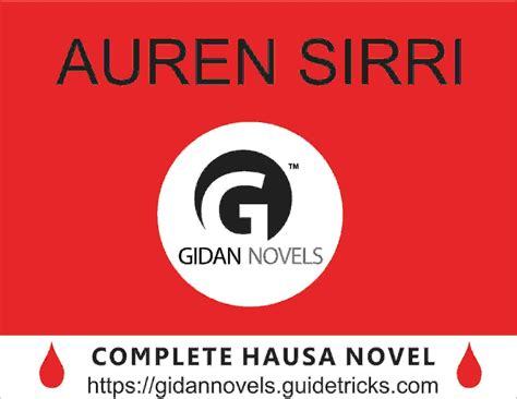 Auren Sirri Complete Littattafan Hausa Novel