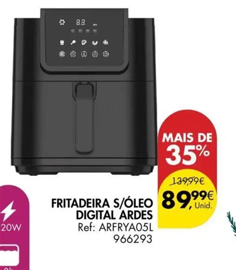 Promoção FRITADEIRA S ÓLEO DIGITAL ARDES em Pingo Doce