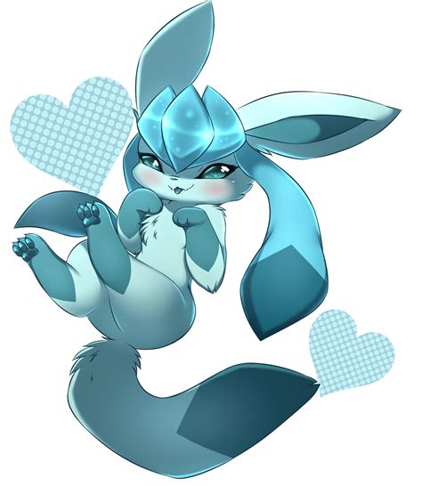 Glaceon Pokemon Gacha Clip Mini Figure Japanese Nintendo From