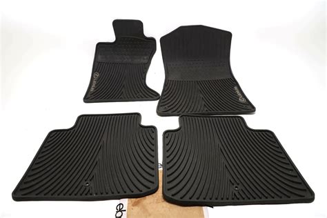 Lexus Gs350 08 All Season Weather Floor Mats 4 Piece Set Black A989