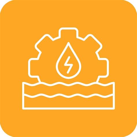 Premium Vector Hydro Power Icon