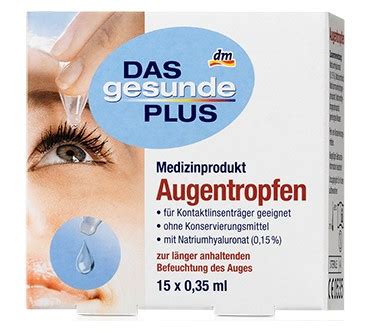 Dm Das Gesunde Plus Augentropfen Test