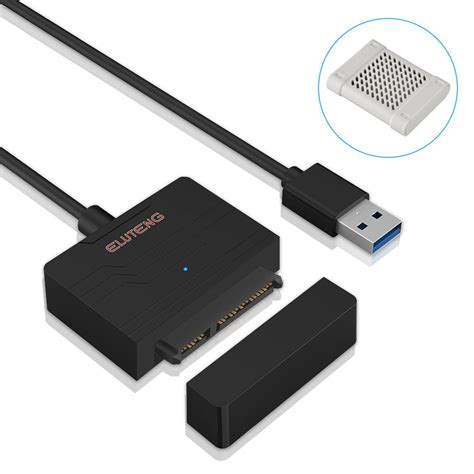 ELUTENG SATA To USB 3 0 Adapter For 2 5 SSD Or HHD With Silicone