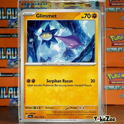 Jual Glimmet Sv S Kartu Pokemon Tcg Indonesia Kilau Hitam