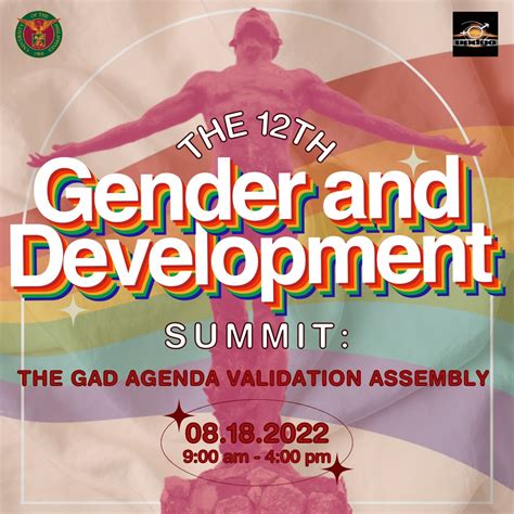 12th Up Diliman Gender And Development Gad Summit The Gad Agenda