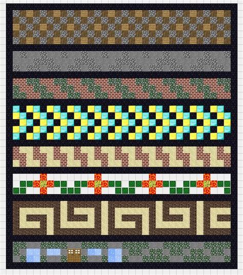 Minecraft Wall Patterns