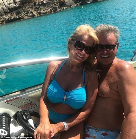 Towie Star Carol Wright 63 Showcases Her Incredible Figure Daily Mail Online