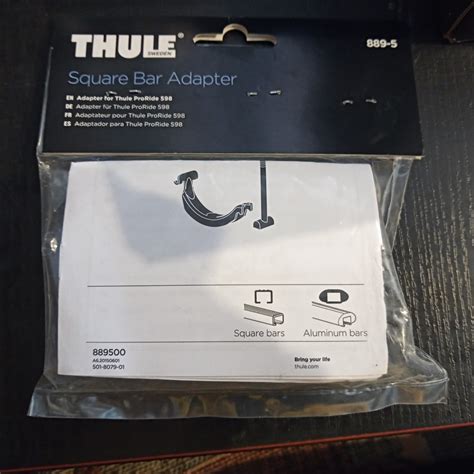 Thule ProRide SquareBar Adapter Lublin Kup Teraz Na Allegro Lokalnie