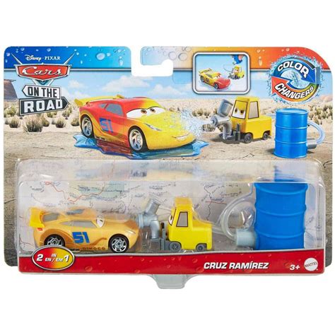 Disney Pixar Cars On The Road Cruz Ramirez Diecast Car With Pitty