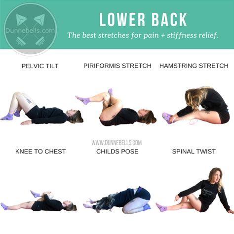 6 Best Stretches for Lower Back under Weight Loss Programs — DUNNEBELLS