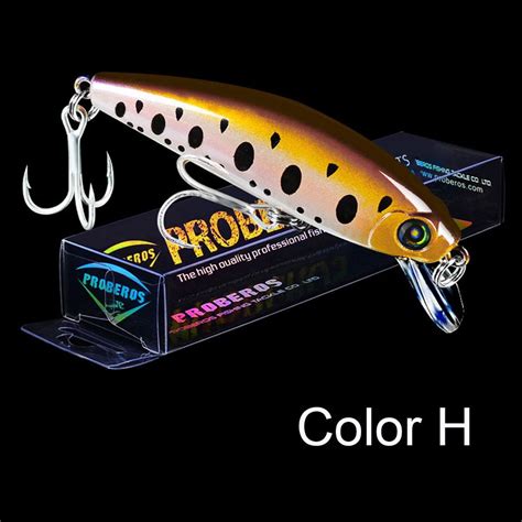 G Cm Crankbaits Striped Bass Tackle Minnow Lures Fish Hooks Slowly