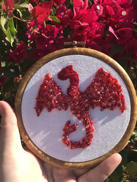 Red Dragon Embroidery MalicesRose S Ko Fi Shop Ko Fi Where