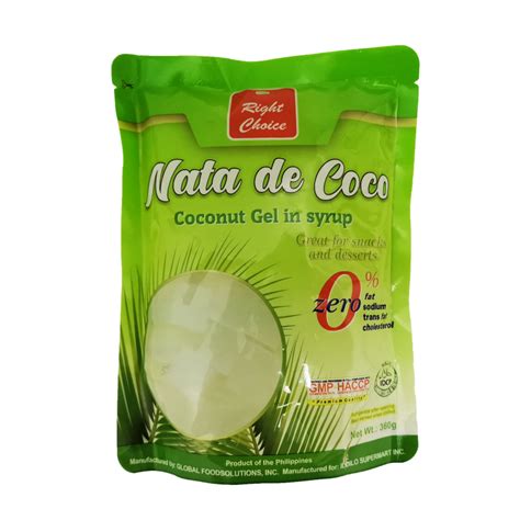Right Choice Nata De Coco White 360g Sup Iloilo Supermart Online