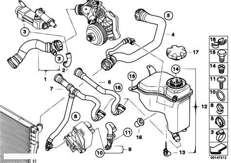 2007 E92 335i Engine Coolant Hoses Diagram Bmw Diagram Coola