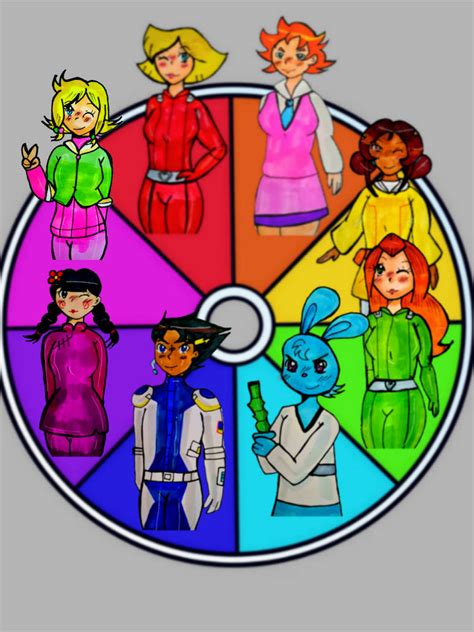 Jetix Color Wheel Challenge By Dariadoodleart On Deviantart